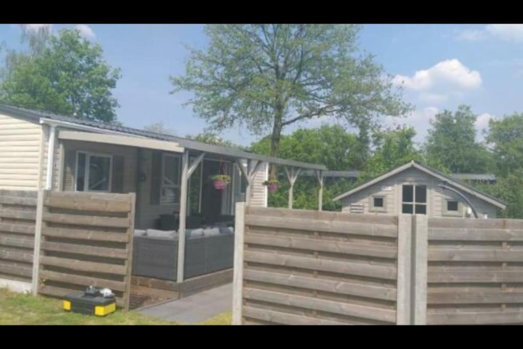 Chalet Te Huur Op *****Camping Terspegelt 4 Personen Villa Eersel Exterior foto